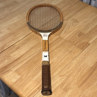 Vintage Madison Super Speed Tennisschläger - feinster Bambusrahmen - RAR