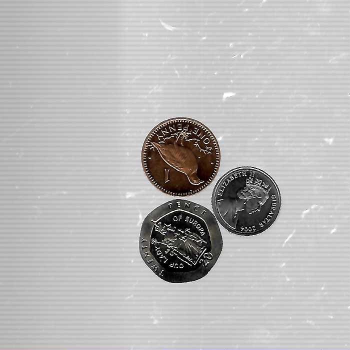 3 Coins from Gibralter