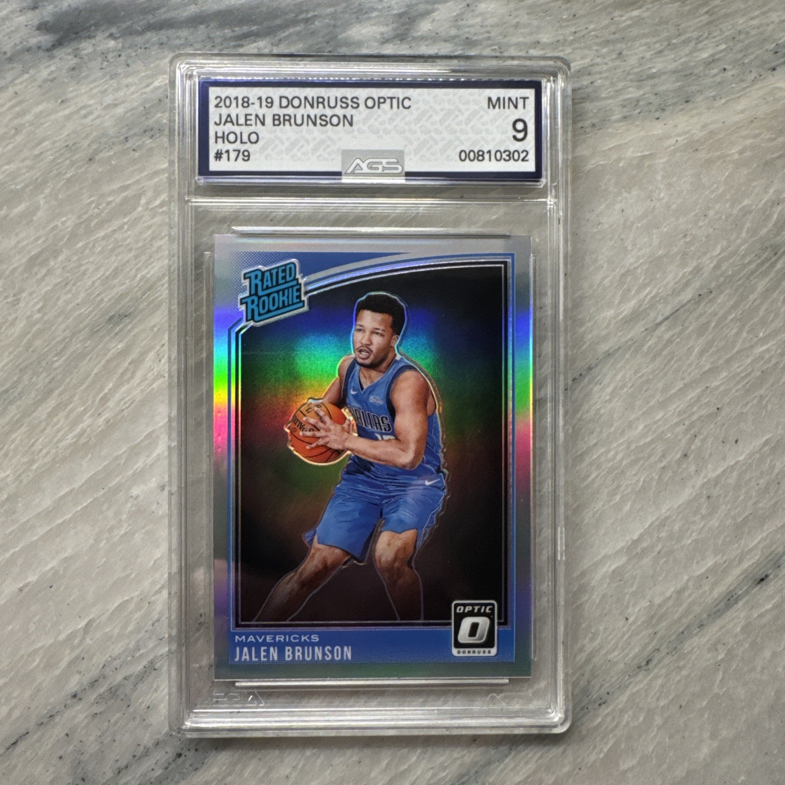 Jalen Brunson 2018 Optic #179 Holo Price Guide - Sports Card Investor