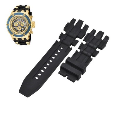 Subaqua 16827 26mm Black Rubber Watch Strap For Invicta