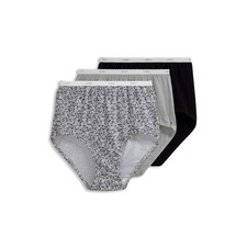 Jockey Women's 100 Cotton Classic Brief - 3 Pack