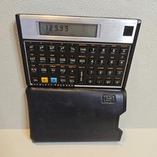 Vtg HP 15C Calculator Hewlett Packard W/ Orig. Case Tested