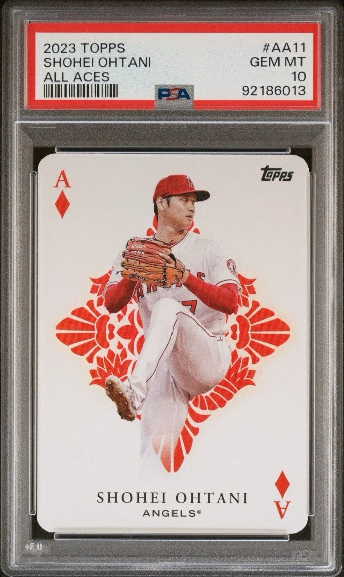 Shohei Ohtani trading card