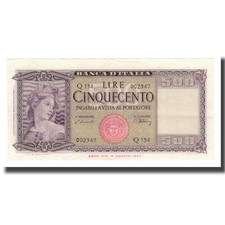 [#567003] Banknote, Italy, 500 Lire, 1947-61, KM:80a, AU