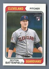 2023 Topps Heritage High Number - Peyton Battenfield #663 (RC)