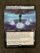 Magic MTG - Moonlit Meditation (Extended Art) - Edge of Eternities