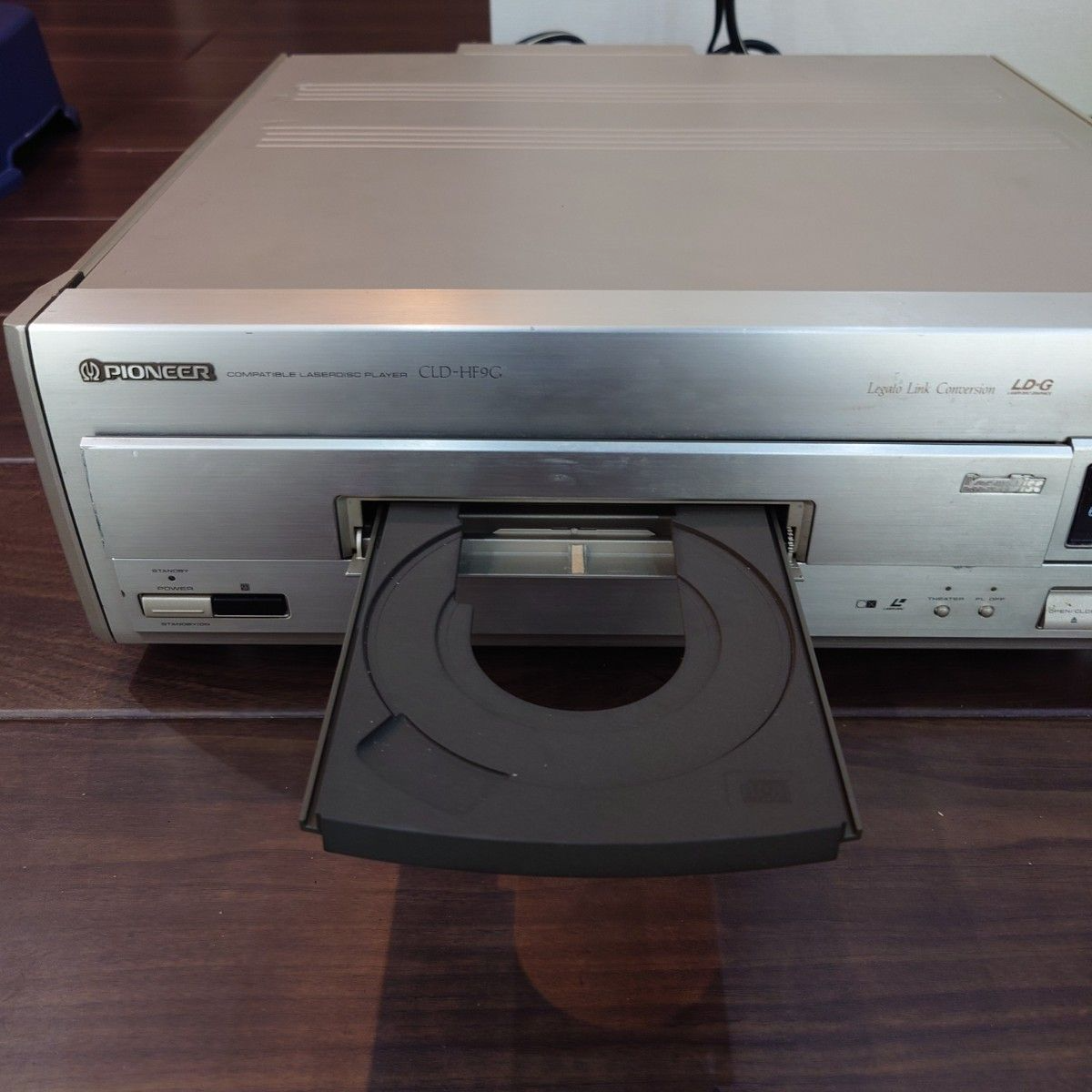 パイオニア CLD-HF9G LD/CDプレーヤー Pioneer CLD-HF9G Laserdisc LD CD Deck Player premium vintage Used