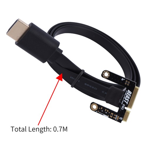 EXP GDC Beast To Mini PCI-E Cable Cord PS - Picture 3 of 7