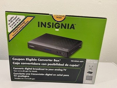 New Insignia Digital to Analog TV Signal Converter with Remote
