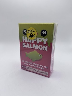 EXPLODING KITTENS Happy Salmon Kartenspiel Familienabend Partyspiel Brettspiele