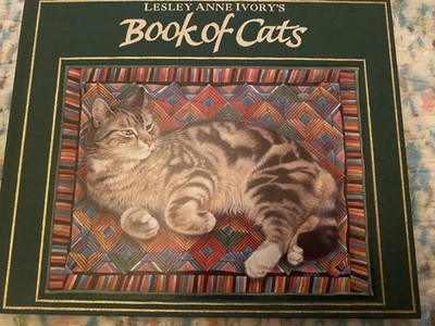 BOOK OF CATS by LESLEY ANNE IVORY VINTAGE 1991 hardback