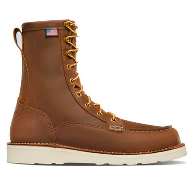 Danner Men's Bull Run Moc Toe 8'' Works Boot 15541 - Free Shipping