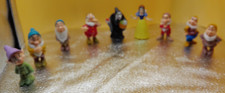 Disney Snow White 1990s era 7 Dwarfs Witch lot 9 in all nice shape toy