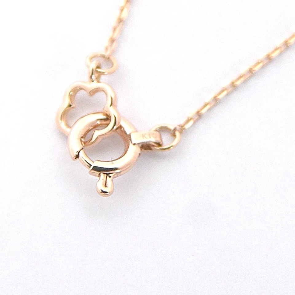 Collar Ponte Vecchio Perla Diamante K10PG Damas Joyería S#137409 Foto 4 de 4