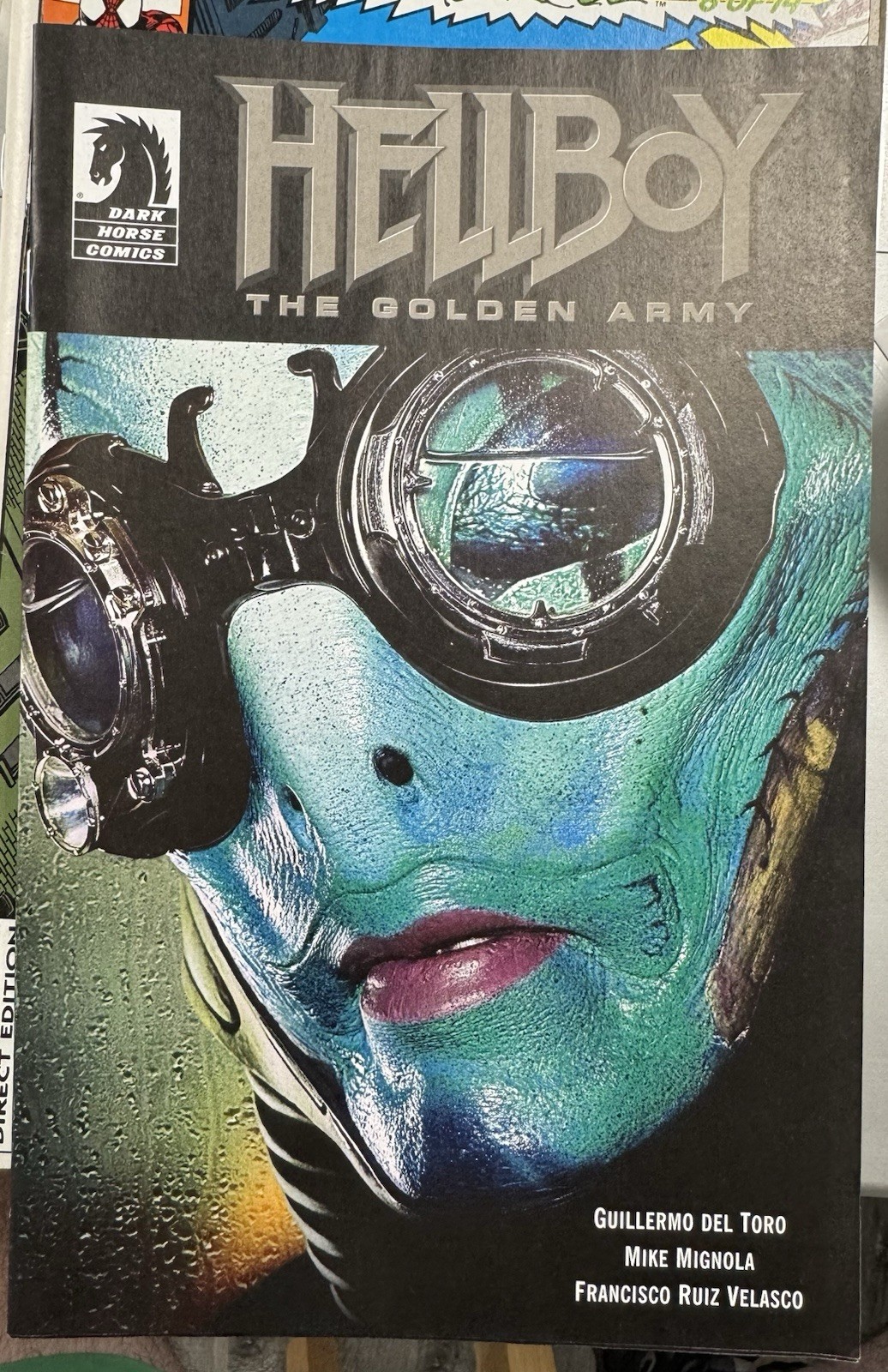 Hellboy The Golden Army Comic Photo Cover Of Doug Jones As Abe Sapien