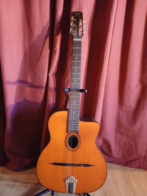 M.M. by Aria MM-20 Gypsy Jazzgitarre - Natur - Oval Schallloch - Maccaferri Sty