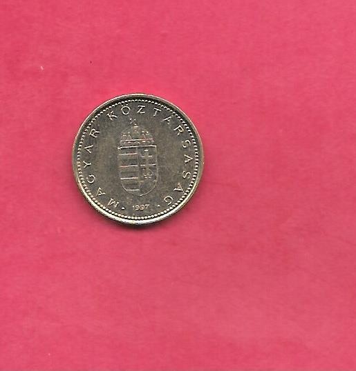 HUNGARY KM692 1997 FORINT XF EXTRA FINE NICE OLDER COIN