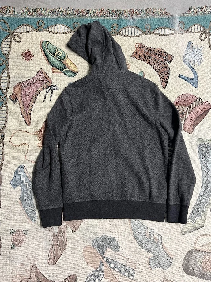 Banana Republic Men’s Gray Zip Up Hoodie Sweatshirt Jacket Size Medium - Image 4 of 4