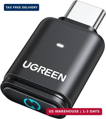 UGREEN USB-C Bluetooth Adapter for PS5, Bluetooth 5.3 Audio Adapter with APTX Lo