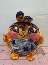 Cookeez Makery Toasty Treatz Bunny Plush Toy Blueberry Rare 5