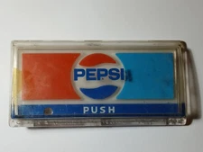 1970s Vintage Dixie Narco 304 Pepsi Vending Machine Pepsi PUSH BUTTON Selection