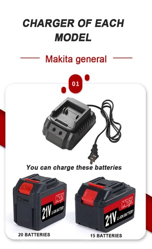 Power Tool Backup Battery 18V21V Li-ion Battery Pack Rechargeable Li-lon Battery - Picture 16 of 23