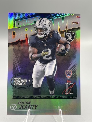 2025 Topps Signature Ashton Jeanty Base (RAW)