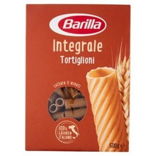 Barilla Pasta Integrale Tortiglioni 100% grano italiano 500 g