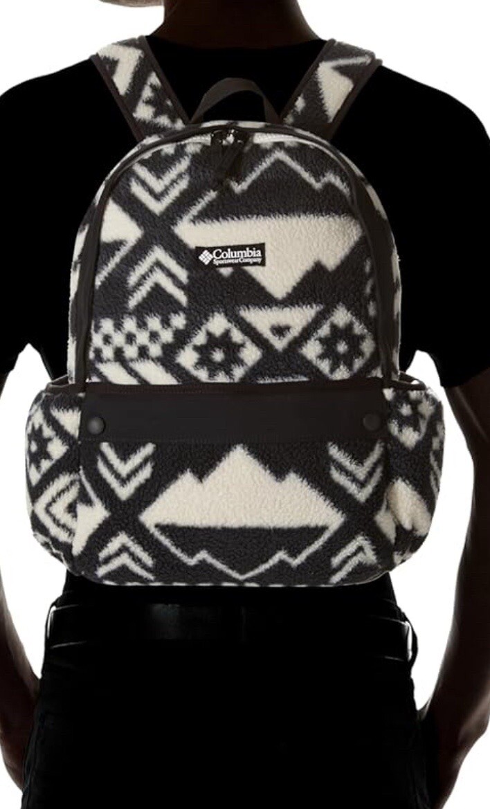 Columbia Unisex Helvetia 14L Backpack, Black Checkered Peaks  display picture 2
