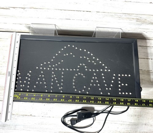 Man Cave LED Animated Bright Sign 19 x 9.5 Window Retail Bar Store Neon Wall - Picture 12 of 12