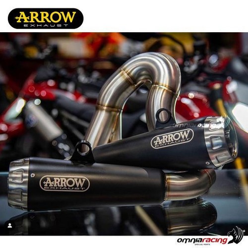 Escape Arrow Urban aprobado oscuro para Piaggio Mp3 500LT 2017-2018 - Imagen 6 de 8