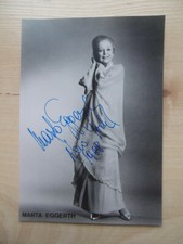 Marta Eggerth Opera signed 4x6 inch photo autograph Marta Eggerth Opera signed 4x6 inch photo autograph