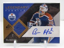 BILL RANFORD 2007-08 UD SP GAME USED PATCH AUTOGRAPH AUTO #13/25! OILERS!!