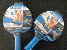 Donic schildkrot Alltec all weather table tennis bats. x2. New