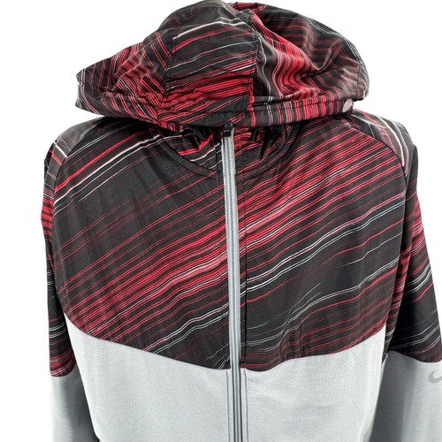 Nike Windrunner Hooded Jacket Draw String Hood Full Zip Men's Medium - Picture 10 of 10