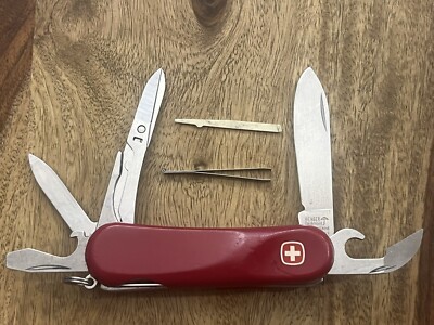 Vintage Wenger EvoGrip 16 Swiss Army Knife 85mm Delémont