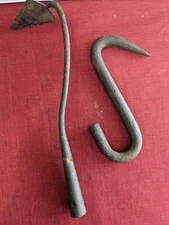 Primitive Garden Tools & Hook