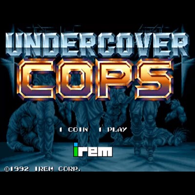 Gebraucht Undercover Bullen Arcade Spiel PCB P. C. Board Irem M92 Jamma Kämpfen