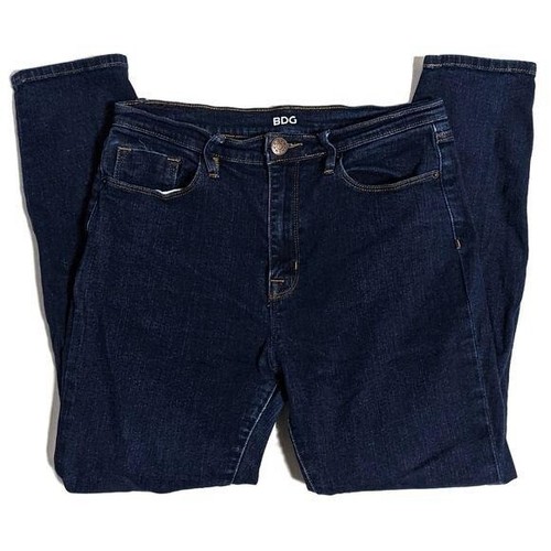 High Rise Twig Grazer Skinny Jeans Dark 