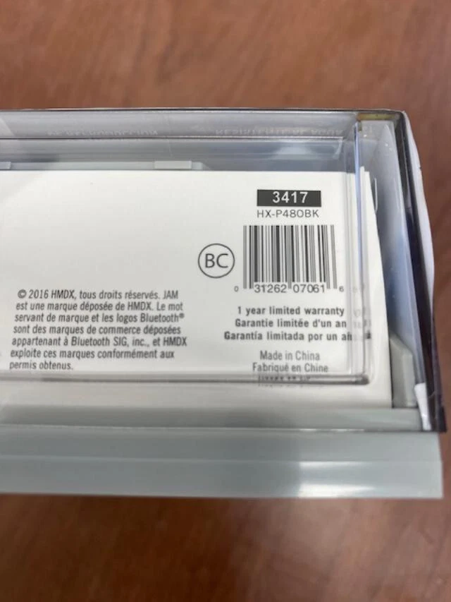 Novo Alto-falante Robusto Bluetooth Jam Xterior, Preto e Cinza - HX-P480BK - Imagem 2 de 2