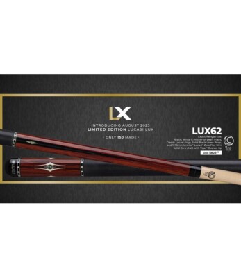 LUX62 LUCASI LUX POOL CUE-NEW!! #51 Of 150 Made!! | eBay