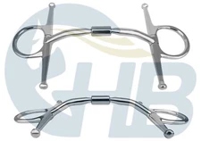 Full Cheek  Bit with comfort barrel Sizes 4.50" to 6.00"