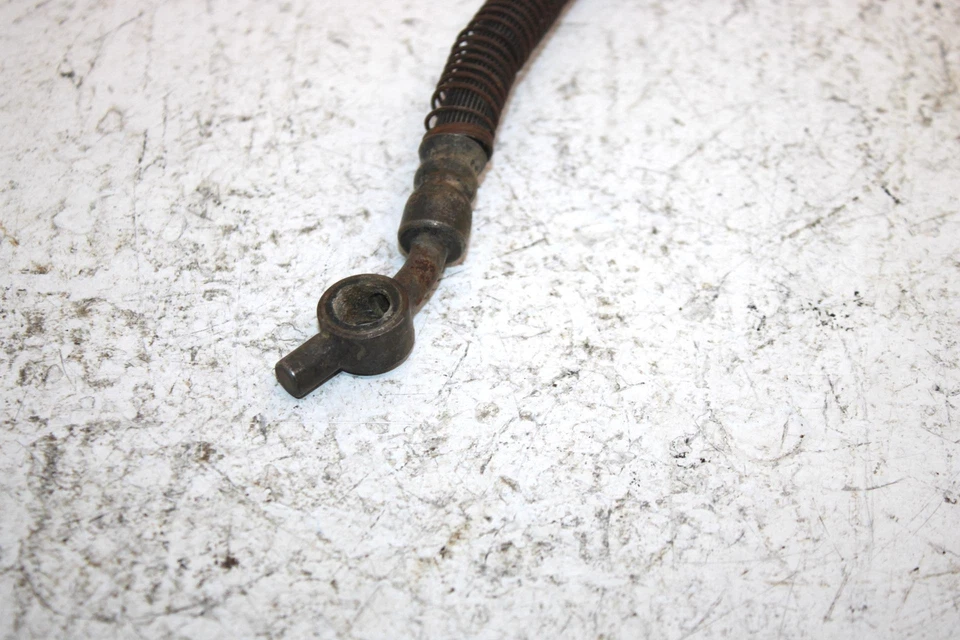 Kawasaki Bayou 300 1990 OEM línea de freno delantero inferior 43095-1087 AK22 Foto 4 de 4