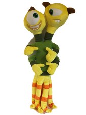 Disney MONSTERS UNIVERSITY Plush Terry Terri 16  Stuffed Two Head Doll Toy A 