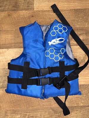 Exxel Outdoors Child Flotation Aid Boating User Weight: 30-50 lbs Blue