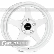 Circuit Performance Cp22 16x7 5x114.3 35 Gloss White Wheels Set Of 4 Spoon