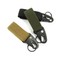 1X-Military-Nylon-Key-Hook-Webbing-Molle-Buckle-Hanging-Belt-Carabiner-Clip miniatuur 2