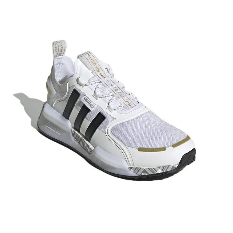 adidas Originals NMD_R1 V3 White Gold Plaid - ID6712 | eBay