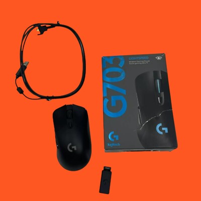 Logitech G703 Lightspeed Wireless Gaming Mouse #U9854 (TC)