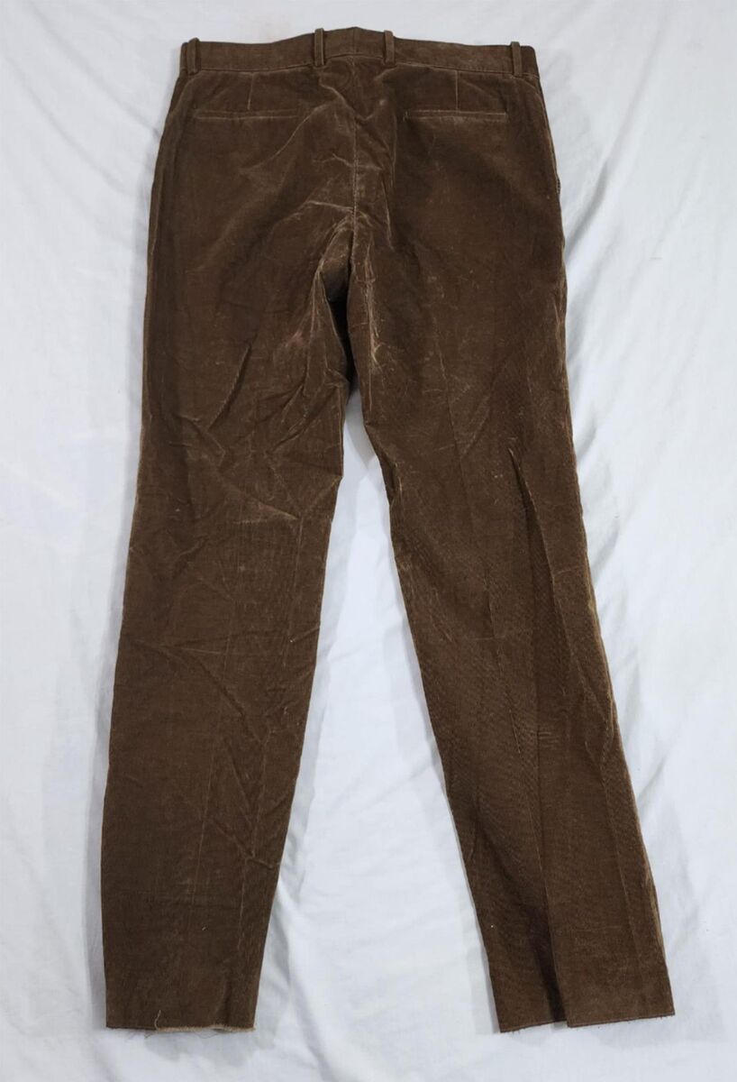 Maison Margiela Pants Mens 36x34 Brown Italian Corduroy Maison Margiela Pants Mens 36x34 Brown Italian Corduroy